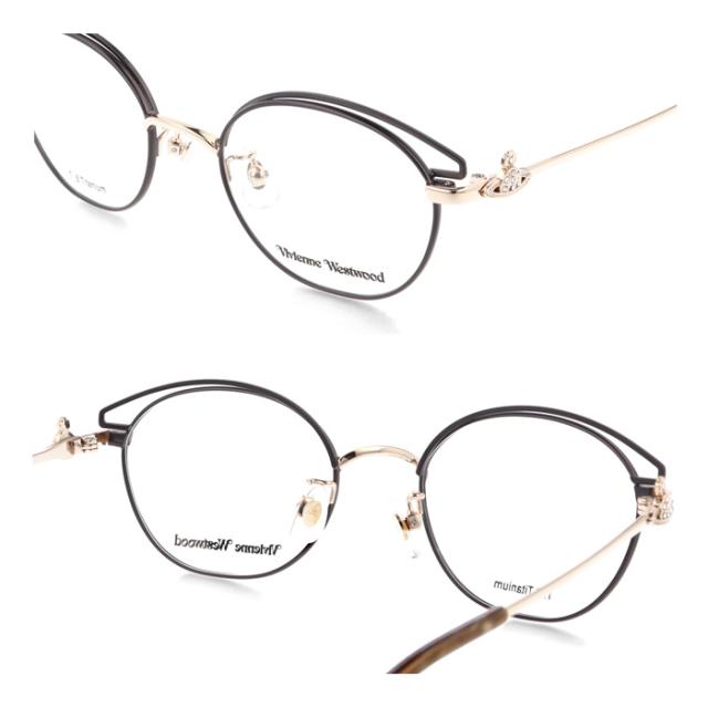 Vivienne Westwood  ヴィヴィアンウエストウッド  メガネ 40-0033 col.01/03 49mm