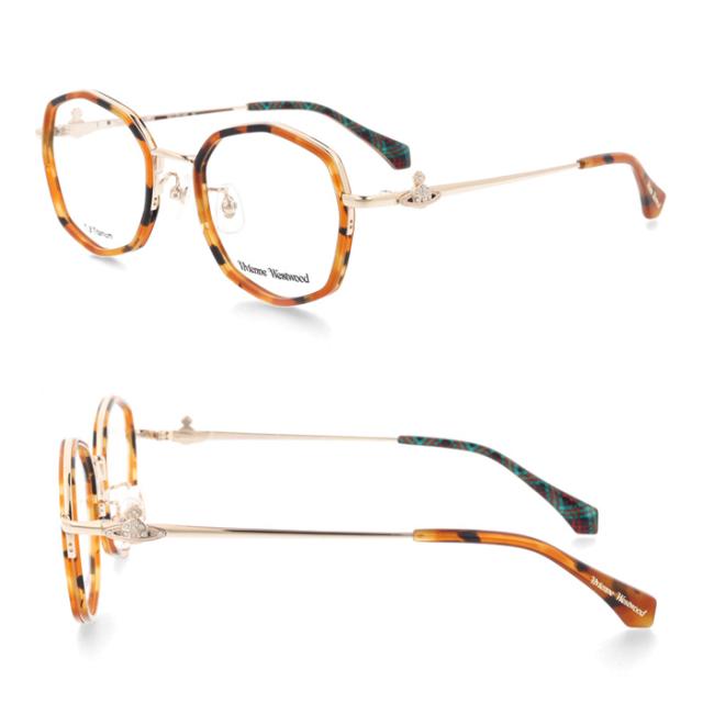 Vivienne Westwood  ヴィヴィアンウエストウッド  メガネ 40-0035 col.01/02/03 50mm