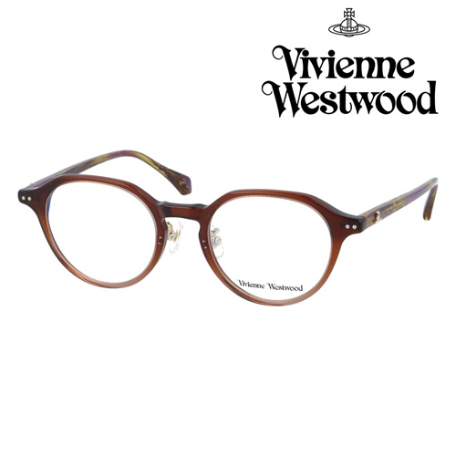 Vivienne Westwood ヴィヴィアン ウエストウッド メガネ 40-0008 C01/02/03 47mm 3color