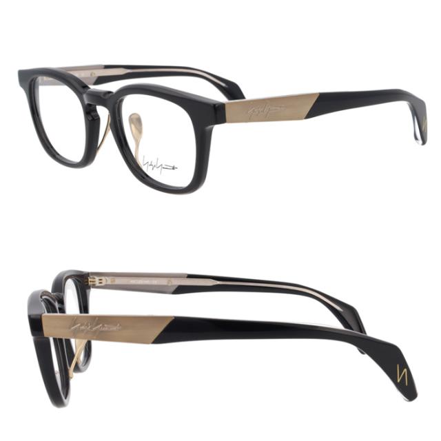 YOHJI YAMAMOTO ヨウジヤマモト メガネ 19-0083 col.1/2 49mm 日本製 2color