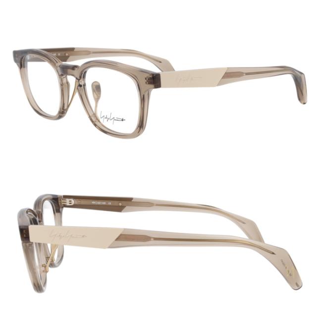 YOHJI YAMAMOTO ヨウジヤマモト メガネ 19-0083 col.1/2 49mm 日本製 2color