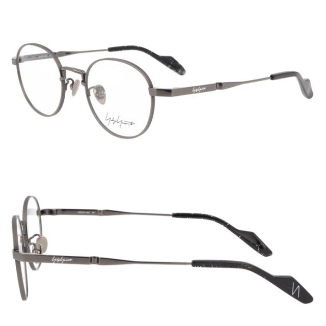 YOHJI YAMAMOTO ヨウジヤマモト メガネ 19-0090 col.2/3 49mm チタン Titanium 日本製 2color