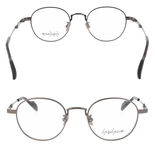 YOHJI YAMAMOTO ヨウジヤマモト メガネ 19-0090 col.2/3 49mm チタン Titanium 日本製 2color