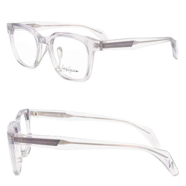 YOHJI YAMAMOTO ヨウジヤマモト メガネ 19-0092 col.1/2/3 49mm チタン Titanium 日本製 3color