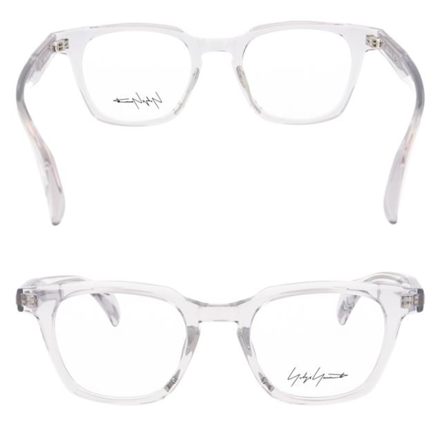 YOHJI YAMAMOTO ヨウジヤマモト メガネ 19-0092 col.1/2/3 49mm チタン Titanium 日本製 3color