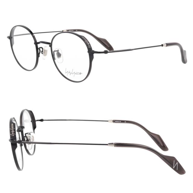 YOHJI YAMAMOTO ヨウジヤマモト メガネ 19-0097 col.1/2/3 48mm チタン Titanium 日本製 3color