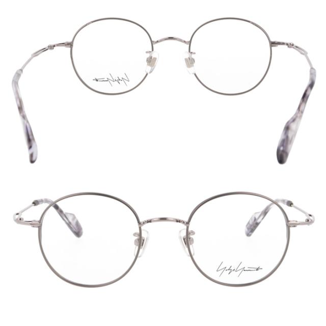 YOHJI YAMAMOTO ヨウジヤマモト メガネ 19-0097 col.1/2/3 48mm チタン Titanium 日本製 3color