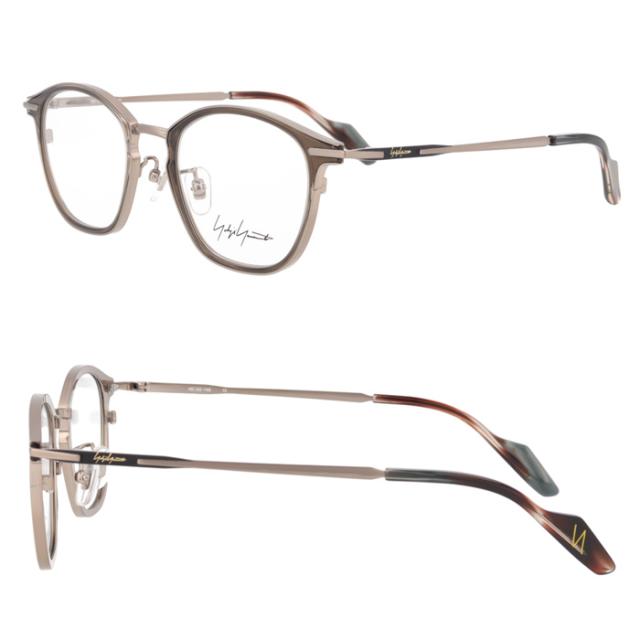 YOHJI YAMAMOTO ヨウジヤマモト メガネ 19-0102 col.1/2/3 49mm チタン Titanium 日本製 3color