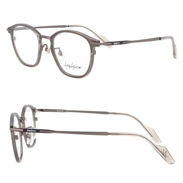YOHJI YAMAMOTO ヨウジヤマモト メガネ 19-0102 col.1/2/3 49mm チタン Titanium 日本製 3color