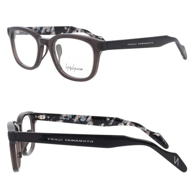 YOHJI YAMAMOTO ヨウジヤマモト メガネ 19-0103 col.1/2/3 51mm 日本製 3color