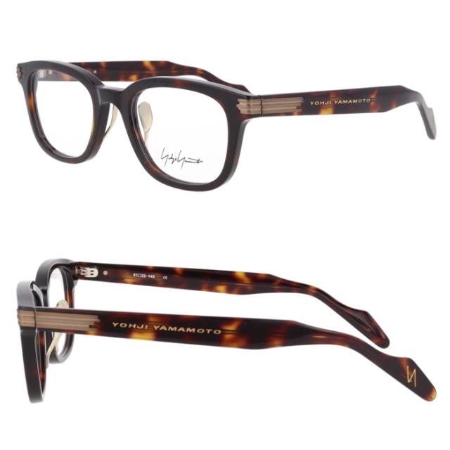 YOHJI YAMAMOTO ヨウジヤマモト メガネ 19-0103 col.1/2/3 51mm 日本製 3color