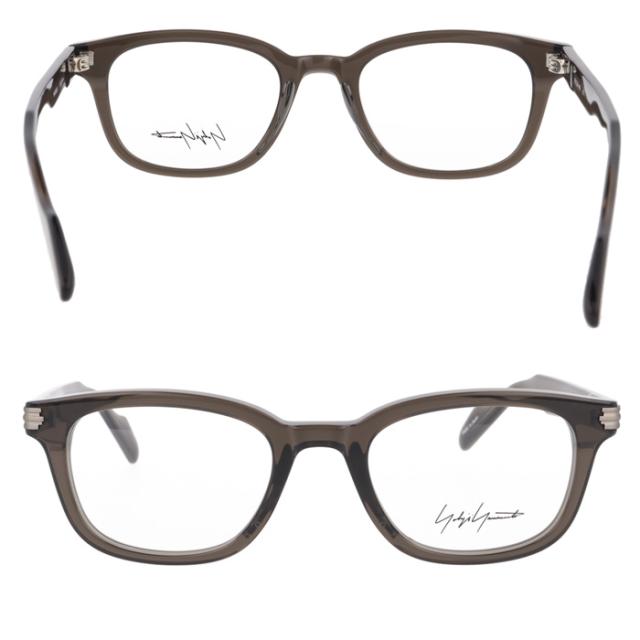 YOHJI YAMAMOTO ヨウジヤマモト メガネ 19-0103 col.1/2/3 51mm 日本製 3color