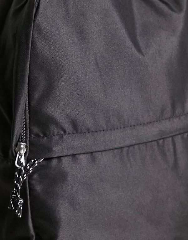 エイソス メンズ バックパック・リュックサック バッグ ASOS DESIGN backpack in black nylon with  contrast puller - BLACK Black