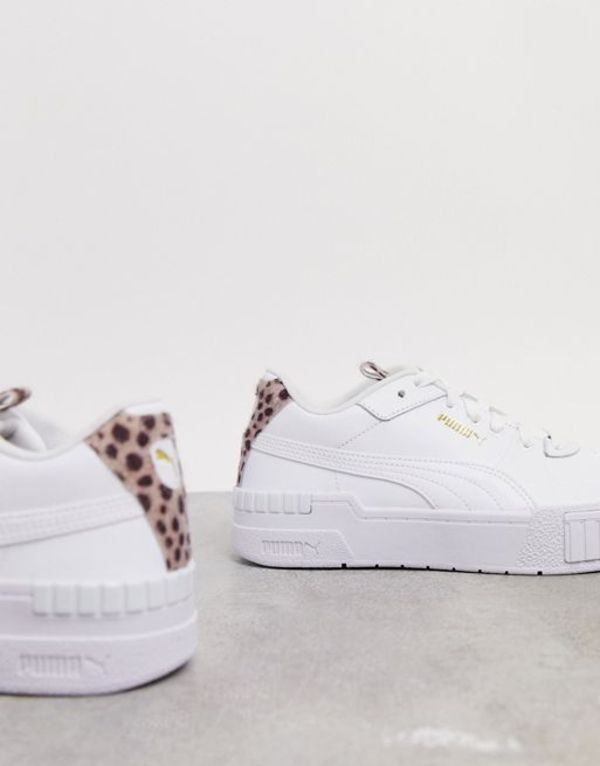 プーマ レディース スニーカー シューズ Puma Cali Sport sneakers in white cheetah detail - exclusive to Puma white- cheeの通販はau PAY マーケット - Revida