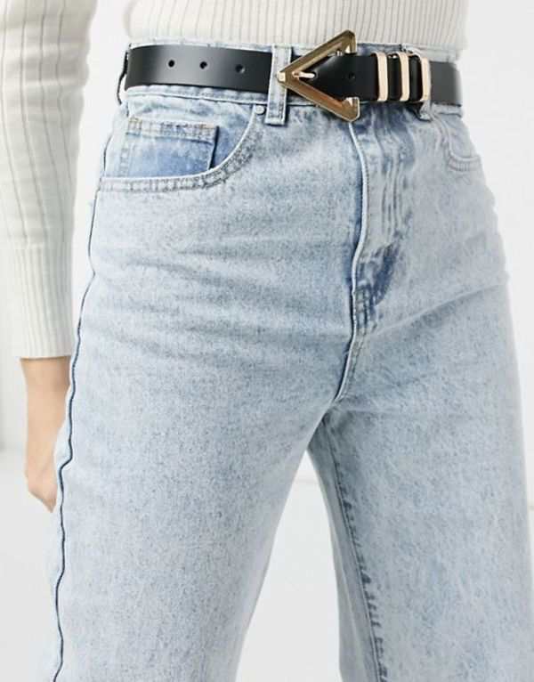 エイソス レディース ベルト アクセサリー ASOS DESIGN leather waist