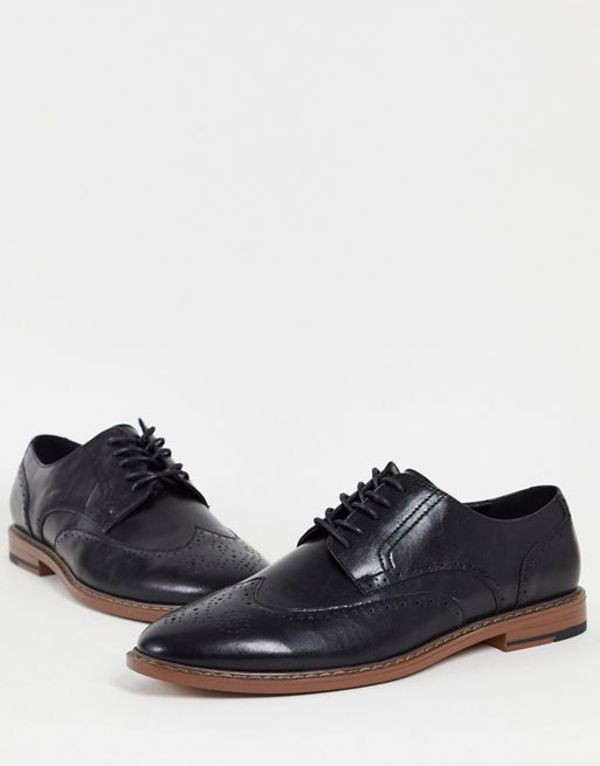 エイソス メンズ スリッポン・ローファー シューズ ASOS DESIGN brogue