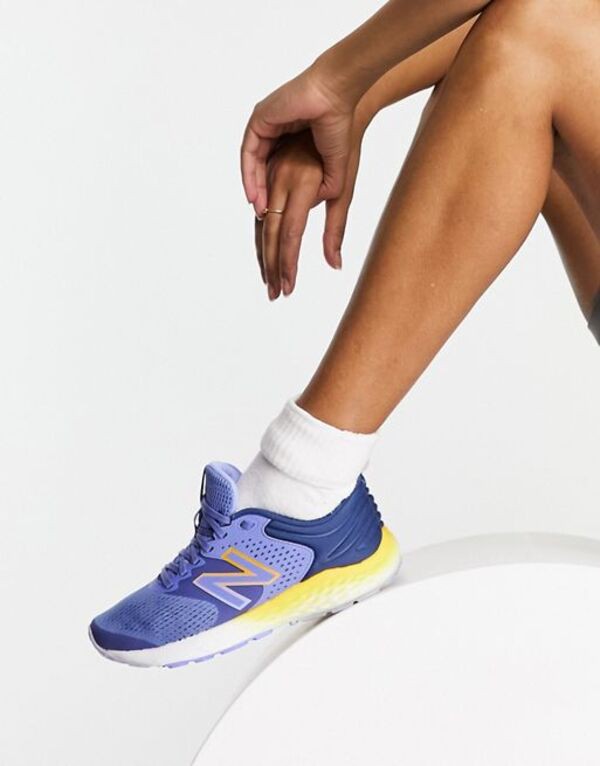 ニューバランス レディース スニーカー シューズ New Balance Running 520 sneakers in purple and yellow Purple