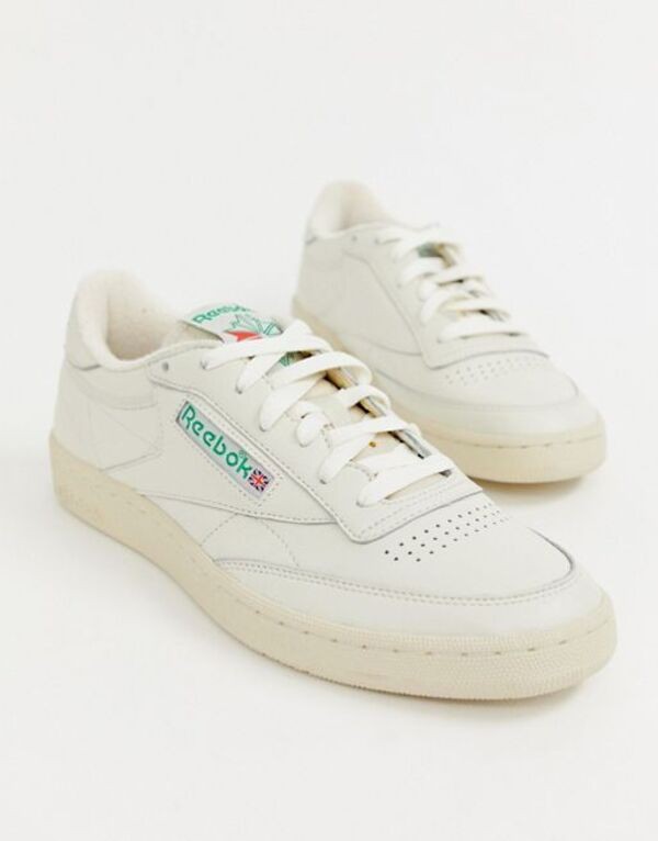 リーボック メンズ スニーカー シューズ Reebok Club C sneakers off white chalk