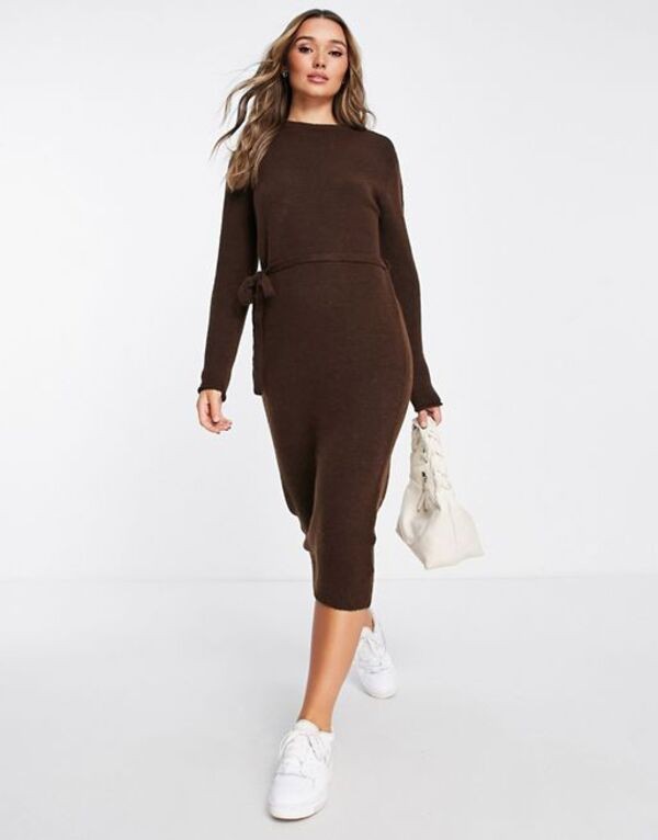 エイソス レディース ワンピース トップス ASOS DESIGN knit midi