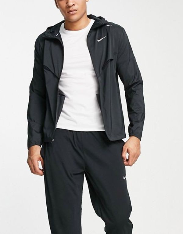 トリプロ ターコイズ ＧＴ NIKE ナイキ メンズ ジャケット・ブルゾン アウター Nike Running jacket in black 