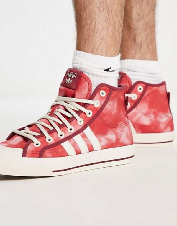 アディダス メンズ シューズ adidas Originals Nizza Hi in red Redの通販はau PAY マーケット Revida | au PAY マーケット－通販サイト