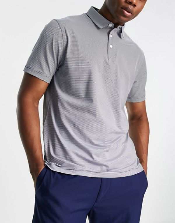 nike dri fit player stripe polo