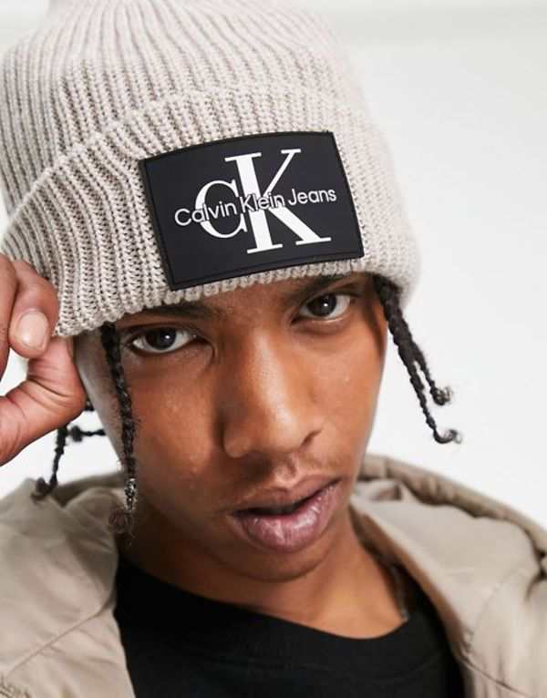 Calvin Klein カルバンクライン ニット帽 ブラック 通販