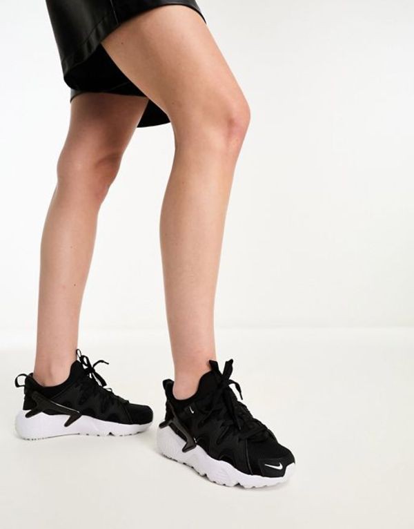 ナイキ レディース スニーカー シューズ Nike Air Huarache Craft sneakers in black and white Black