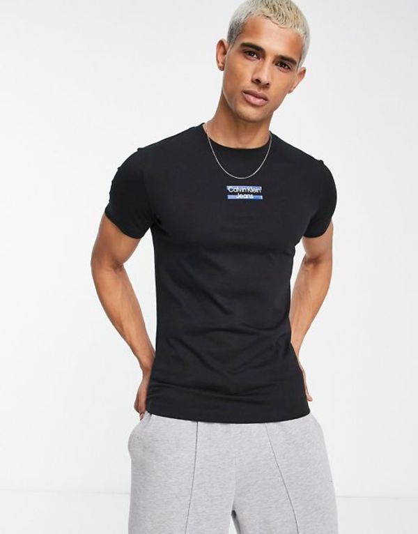 カルバンクライン メンズ Tシャツ トップス Calvin Klein Jeans chest