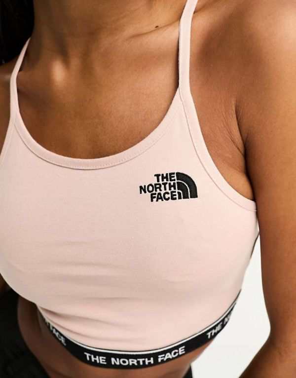 ノースフェイス レディース シャツ トップス The North Face New strappy tank top in pink Exclusive at ASOS Pink