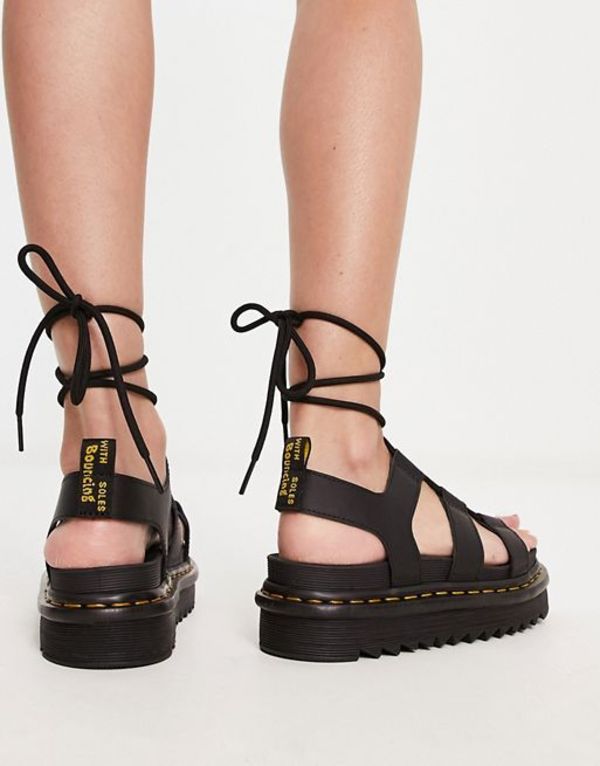 ドクターマーチンサンダルDr.Martens NARTILLA BLACK Dr.Martens/ドクターマーチン NARTILLA ナルティラ サンダル