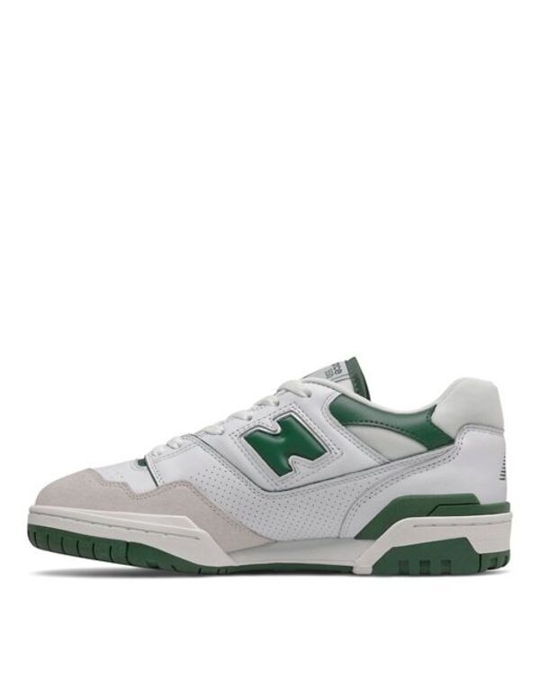 ニューバランス レディース スニーカー シューズ New Balance 550 sneakers in white with green detail IVORYの通販は