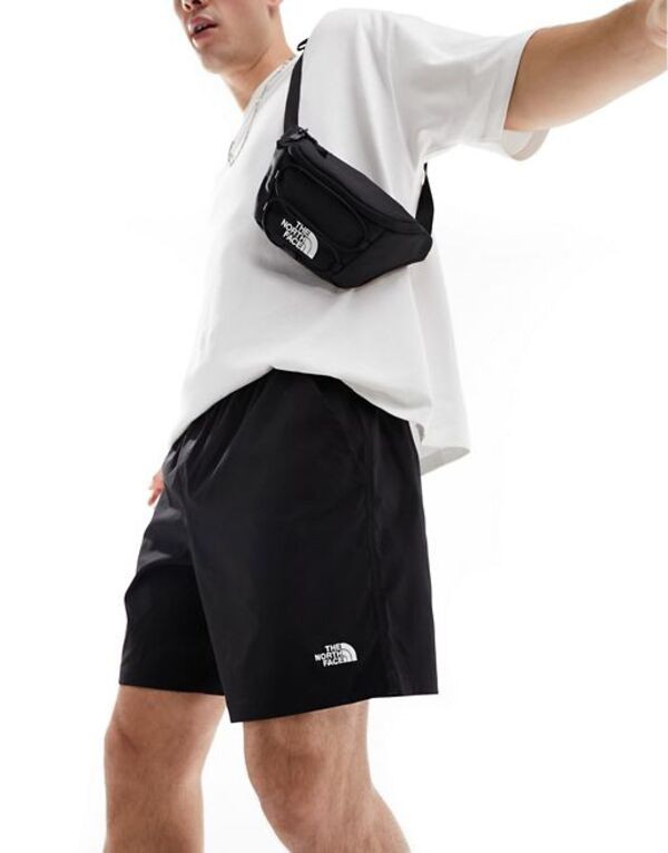 ノースフェイス メンズ ハーフパンツ・ショーツ ボトムス The North Face Class V Pathfinder shorts in black Black