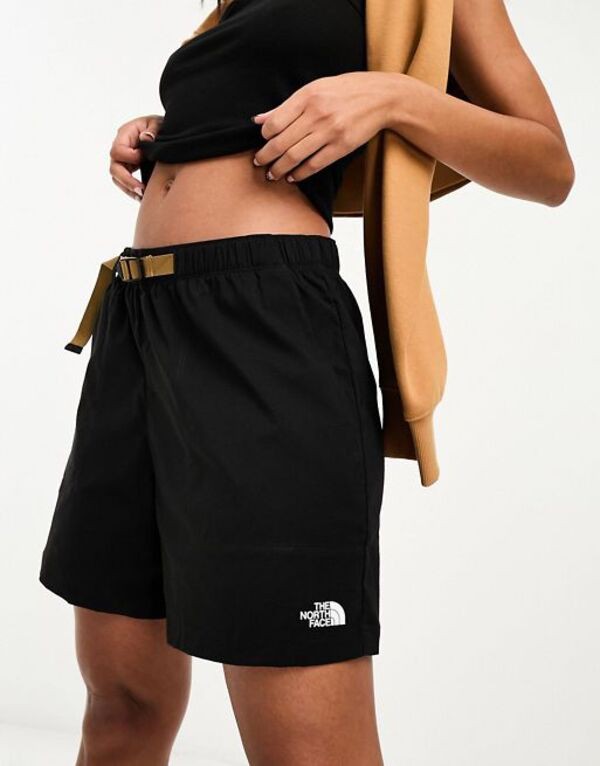 ノースフェイス レディース ハーフパンツ・ショーツ ボトムス The North Face Class V Pathfinder shorts in black Black