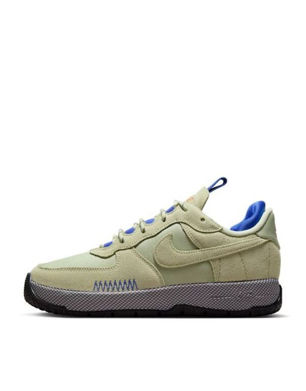 ナイキ レディース スニーカー シューズ Nike Air Force 1 wild sneakers in olive Khaki