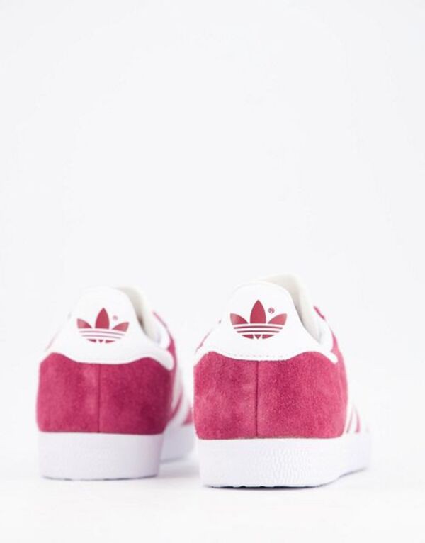 アディダス レディース スニーカー シューズ adidas Originals Heritage gazelle sneakers in burgundy Burgundy