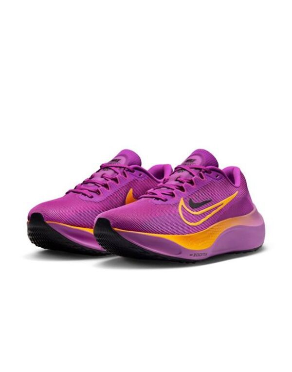 ナイキ レディース スニーカー シューズ Nike Running Zoom Fly 5 sneakers in purple and orange PURPLE