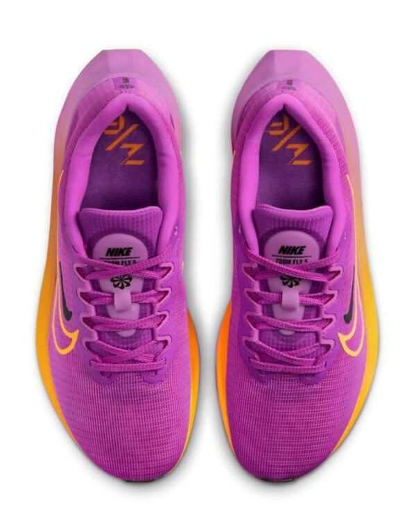 ナイキ レディース スニーカー シューズ Nike Running Zoom Fly 5 sneakers in purple and orange PURPLE