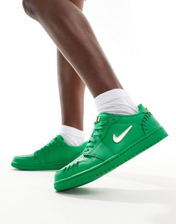 ナイキ レディース スニーカー シューズ Nike Air Jordan Method make low sneakers in green MGREEN