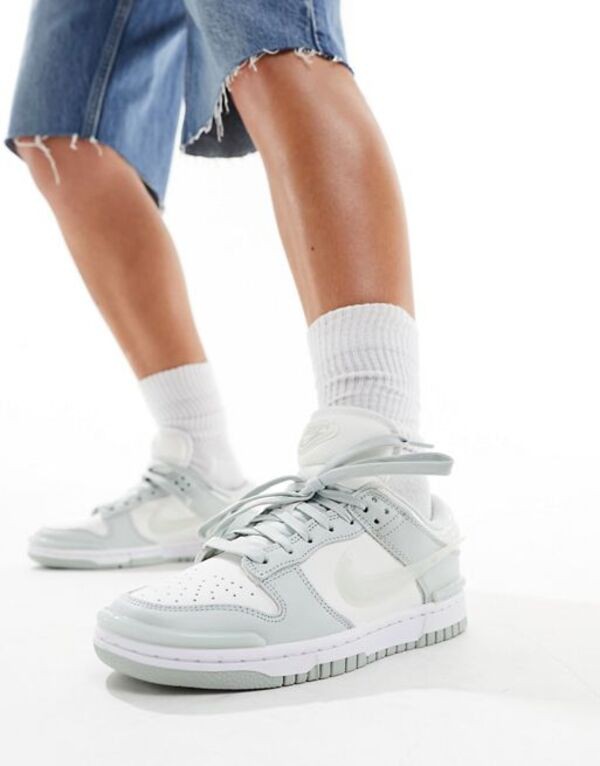 ナイキ レディース スニーカー シューズ Nike Dunk Low Twist sneakers in silver SILVER