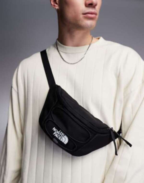 ノースフェイス メンズ ボディバッグ・ウエストポーチ バッグ The North Face Jester Lumar fanny pack in black Black