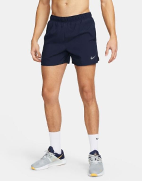 ナイキ メンズ ハーフパンツ・ショーツ ボトムス Nike Running Challenger Dri-FIT 5 inch shorts in navy NAVY