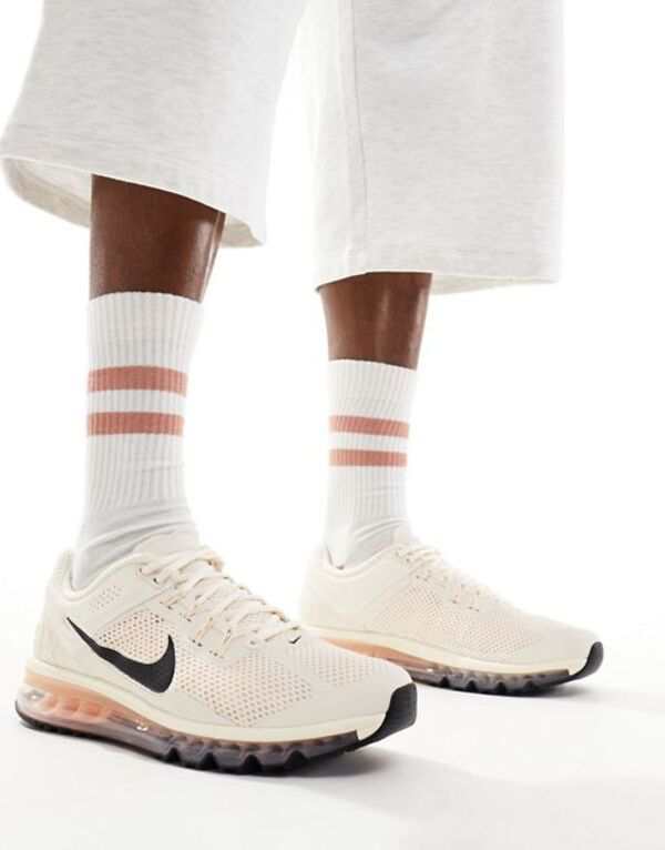 ナイキ メンズ スニーカー シューズ Nike Air Max 2013 sneakers in off white IVORY