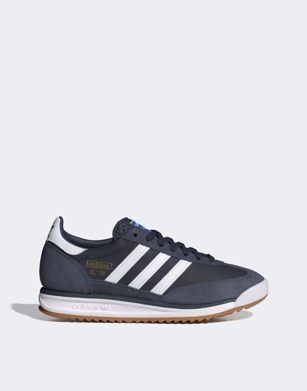 アディダス レディース スニーカー シューズ adidas Originals SL 72 RS sneakers in navy NAVY