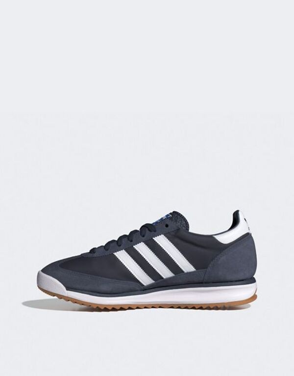 アディダス レディース スニーカー シューズ adidas Originals SL 72 RS sneakers in navy NAVY