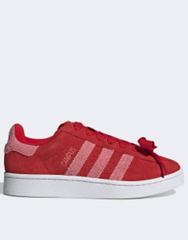 アディダス レディース スニーカー シューズ adidas Originals Campus 00s sneakers in red and pink RED