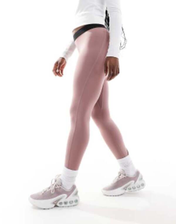 コロンビア レディース レギンス ボトムス Columbia Midweight stretch ski baselayer leggings in fig pink Burgundyの通販は