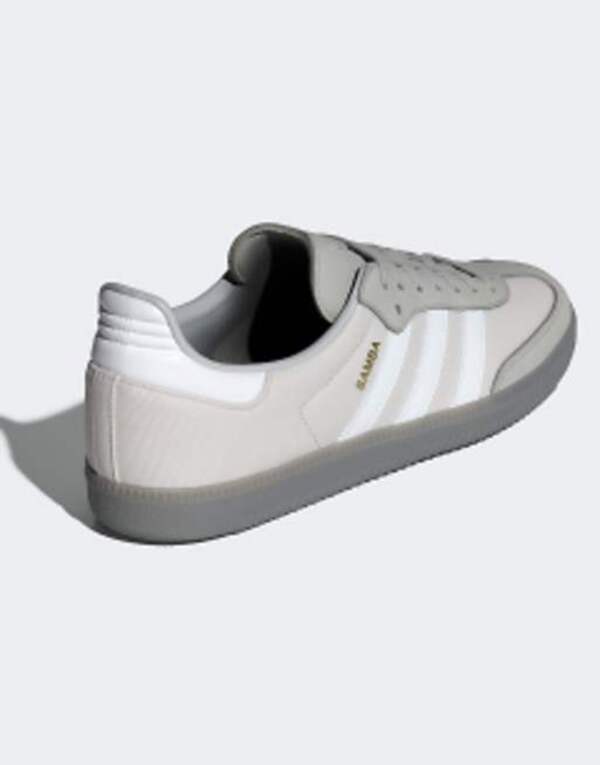 アディダス レディース スニーカー シューズ adidas Originals Samba OG sneakers in gray and white LIGHT GRAY