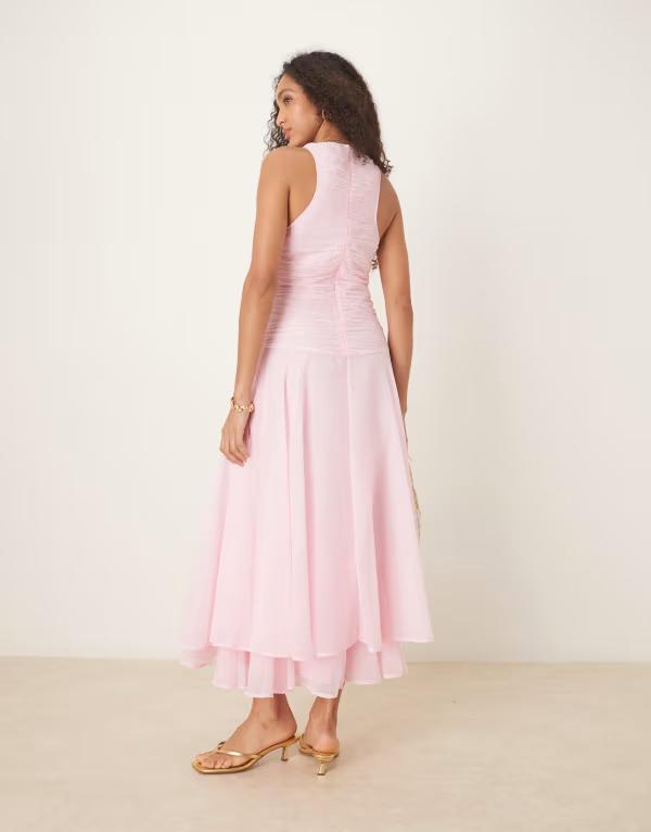 エイソス レディース ワンピース トップス ASOS DESIGN racer neck