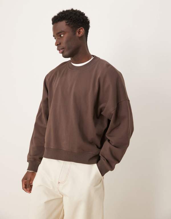 ★韓国の人気★【STUSSY】Shells Crew★Fog★スウェッ.ト★ ☆韓国の人気☆【STUSSY】Shells Crew☆Fog☆スウェッ.ト